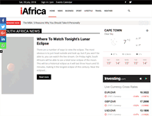 Tablet Screenshot of lifestyle.iafrica.com