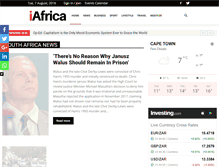 Tablet Screenshot of motoring.iafrica.com